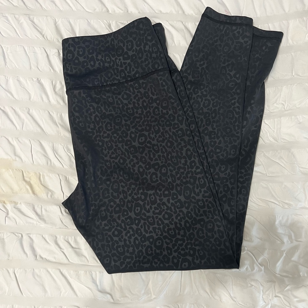 Zyia Active Black Leopard Print Leggings